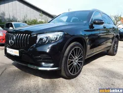 Obsidianschwarz (metallic) Gebraucht 2017 Mercedes GLC300 AMG line SUV | 34.990 € (Fairer Preis)