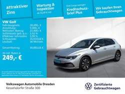 Reflexsilber metallic Gebraucht 2024 VW Golf VIII Move Limousine | 28.490 € (Guter Preis)