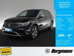 Schwarz / deep black Gebraucht 2022 VW Tiguan Allspace Elegance SUV | 36.991 € (Fairer Preis)