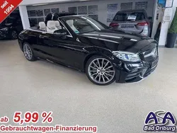 Obsidianschwarz Gebraucht 2021 Mercedes C300 AMG line Plus Cabrio | 43.990 € (Fairer Preis)