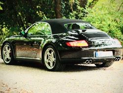 Schwarz / terracotta rot Gebraucht 2007 Porsche 911 Carrera 4S Cabriolet Cabrio | 58.000 € (Fairer Preis)