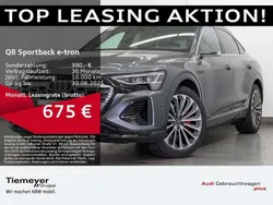 Daytonagrau perleffekt Gebraucht 2024 Audi Q8 e-tron S-Line SUV | 67.790 €