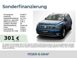 Blue silk metallic Gebraucht 2021 VW Tiguan Allspace Highline SUV | 29.680 € (Fairer Preis)