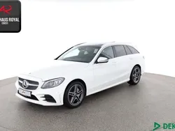 Weiss Gebraucht 2021 Mercedes C300 AMG Kombi | 31.880 € (Guter Preis)