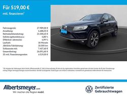 Schwarz Gebraucht 2017 VW Touareg Executive SUV | 27.989 € (Fairer Preis)