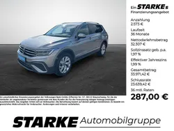 Pyritsilber metallic Gebraucht 2024 VW Tiguan Allspace Life SUV | 34.880 € (Superpreis)
