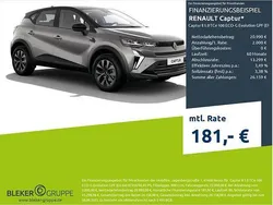 Stahlgrau/schwarz Gebraucht 2025 Renault Captur Evolution SUV | 22.990 € (Fairer Preis)