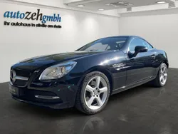 Black metallic Gebraucht 2015 Mercedes SLK200 Cabrio | 18.950 € (Fairer Preis)