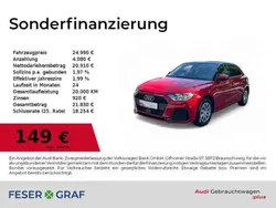 Progressivrot metallic Gebraucht 2024 Audi A1 Sportback Advanced Plus Kleinwagen | 24.990 € (Guter Preis)