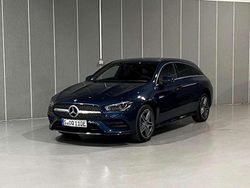 Blau Gebraucht 2023 Mercedes CLA250e Shooting Brake AMG line Kombi | 33.000 € (Etwas zu teuer)