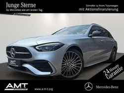 Lack hightechsilber Gebraucht 2024 Mercedes C220 Advanced Plus Kombi | 48.590 € (Teuer)