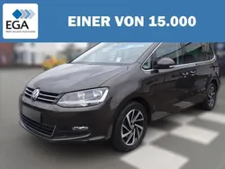 Farbe: braun metallic Gebraucht 2019 VW Sharan Join Van / Kleinbus | 29.090 € (Etwas zu teuer)
