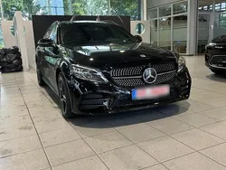 Schwarz Gebraucht 2020 Mercedes C220 AMG line Kombi | 26.200 € (Fairer Preis)