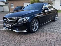 Schwarz Gebraucht 2017 Mercedes C250 AMG line Coupé | 22.950 € (Guter Preis)