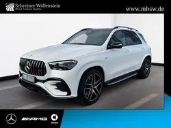 Manufakturlackmanufakturopalithweissbright Gebraucht 2024 Mercedes GLE53 AMG AMG SUV | 102.991 € (Fairer Preis)