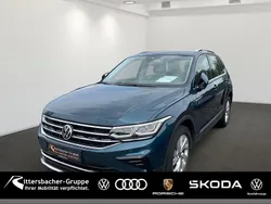 (nightshade blue metallic) Gebraucht 2021 VW Tiguan Elegance SUV | 31.880 € (Fairer Preis)
