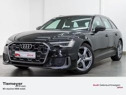 Mythosschwarz metallic Gebraucht 2024 Audi A6 S-Line Kombi | 53.290 € (Teuer)