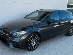 Grau Gebraucht 2020 Mercedes C300 AMG line Kombi | 27.500 € (Superpreis)