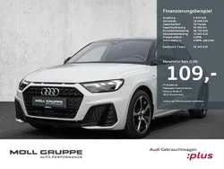 Gletscherweiss metallic Gebraucht 2024 Audi A1 Sportback S-Line Kleinwagen | 25.440 € (Fairer Preis)