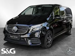 Obsidianschwarz Gebraucht 2021 Mercedes V300 Avantgarde Edition Van / Kleinbus | 52.469 € (Superpreis)