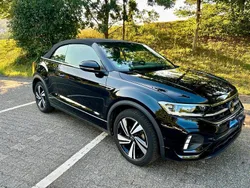 Schwarz Gebraucht 2022 VW T-Roc Cabriolet R-line Cabrio | 30.900 € (Fairer Preis)