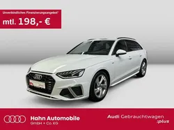 Gletscherweiß metallic Gebraucht 2024 Audi A4 S-Line Kombi | 34.490 € (Guter Preis)