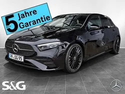 Unilack nachtschwarz Gebraucht 2025 Mercedes A200 AMG Limousine | 43.899 €