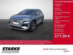 Geysirblau metallic Gebraucht 2022 Audi Q4 e-tron Ambiente SUV | 39.890 € (Fairer Preis)