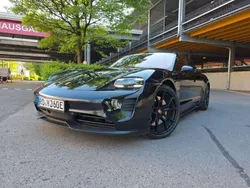 Schwarzmet. Gebraucht 2022 Porsche Taycan Sport Turismo Limousine | 91.900 € (Fairer Preis)