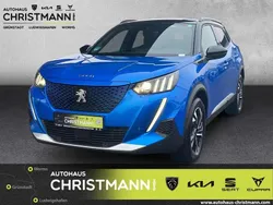 Blau/typ aussenverkleidung met Gebraucht 2023 Peugeot e-2008 GT SUV | 22.990 € (Fairer Preis)