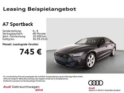Mythosschwarz metallic Gebraucht 2024 Audi A7 S-Line Kleinwagen | 67.888 € (Guter Preis)