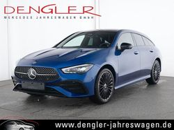 Blau Gebraucht 2025 Mercedes CLA250e Shooting Brake AMG Line Premium Plus Kombi | 43.890 € (Teuer)