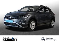 Indiumgrau metallic Gebraucht 2024 VW T-Roc Life SUV | 25.398 € (Guter Preis)