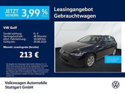 Grenadillschwarz metallic Gebraucht 2024 VW Golf VIII Life Limousine | 23.230 € (Fairer Preis)