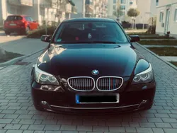 Schwarz Gebraucht 2008 BMW 525 Limousine | 8.999 € (Teuer)
