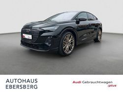 Schwarz (mythosschwarz) Gebraucht 2025 Audi Q4 Sportback e-tron S-Line SUV | 57.500 €