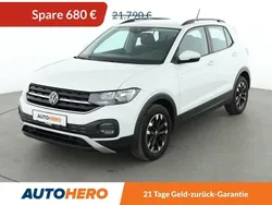 Weiß Gebraucht 2021 VW T-Cross Life SUV | 20.510 € (Guter Preis)