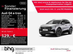 Florettsilber metallic Gebraucht 2025 Audi Q4 e-tron Sport SUV | 47.088 € (Superpreis)