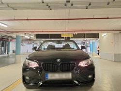 Schwarz Gebraucht 2016 BMW 218 Advantage Cabrio | 14.500 € (Fairer Preis)