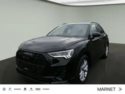 Mythosschwarz metallic Gebraucht 2025 Audi Q3 S-Line SUV | 42.499 € (Fairer Preis)