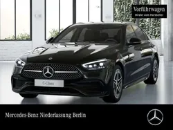 Schwarz Gebraucht 2025 Mercedes C200 AMG Limousine | 49.500 € (Teuer)