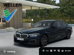 Carbonschwarz (schwarz) Gebraucht 2021 BMW 545e Comfort Edition Limousine | 42.790 € (Fairer Preis)