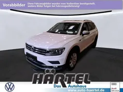 Pure white, metallic Gebraucht 2020 VW Tiguan Allspace Highline SUV | 29.400 € (Guter Preis)