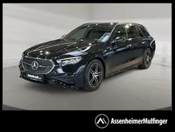 Schwarz Gebraucht 2024 Mercedes E200 AMG Limousine | 44.954 €
