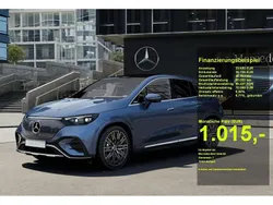 Metalliclack sodalithblau Neu 2025 Mercedes EQE350 SUV AMG SUV | 94.119 €