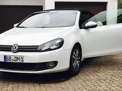Weiß Gebraucht 2012 VW Golf Cabriolet Cabrio | 9.900 € (Fairer Preis)