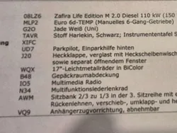 Weiß Gebraucht 2020 Opel Zafira Life Edition Van | 25.999 € (Superpreis)