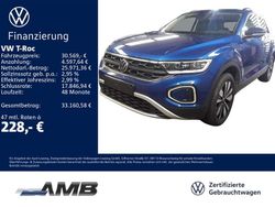 Blau Gebraucht 2025 VW T-Roc Goal SUV | 29.970 € (Guter Preis)