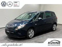 Smaragd gruen (mi) Gebraucht 2015 Opel Zafira Tourer Edition Van / Kleinbus | 8.900 € (Guter Preis)