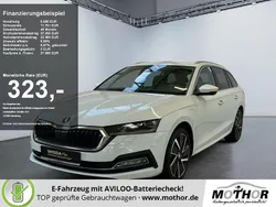 Moonweiss met. Gebraucht 2020 Skoda Octavia First Edition Kombi | 28.268 € (Teuer)